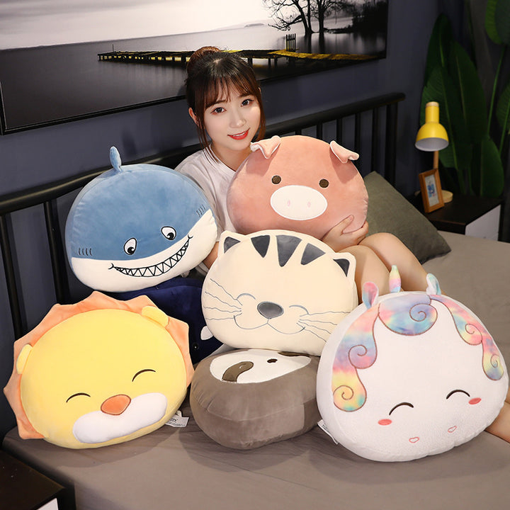 Jungle Animal Plush Toy Doll Lying Pillow
