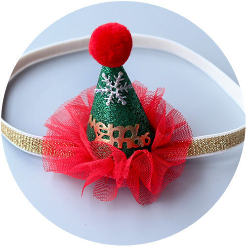 Christmas Baby Head Ornament