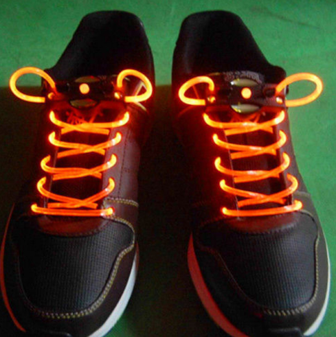 2pcs! Fashion LED Shoelaces Shoe Laces Flashing Light Up Glow Stick Strap Neon Shoe Strings Luminous Laces Disco Party Supplies