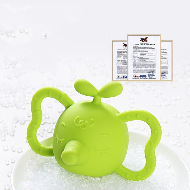 Baby Silicone Teether Rattle