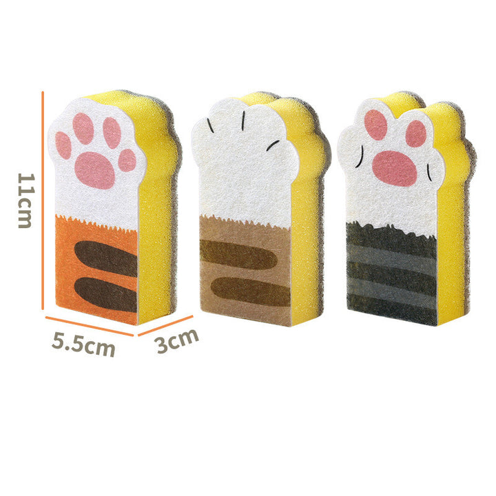 Kitchen Scrubber And Dishwashing Sponge Block