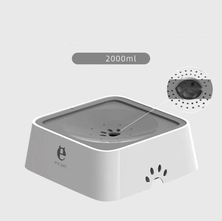2L Cat & Dog With Floating Bowl Anti-overflow Slow Water Distributor