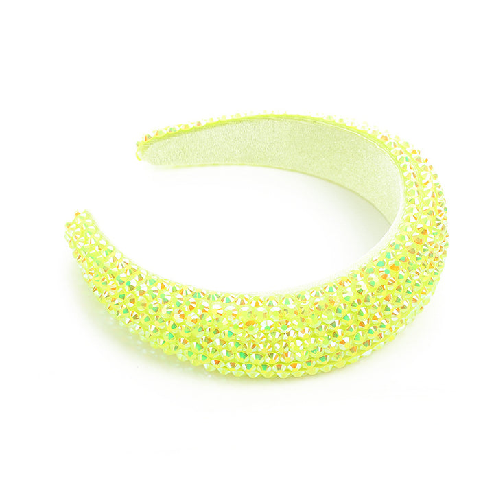Baroque Sparkling Full RhinestoneWide-edged Headdress