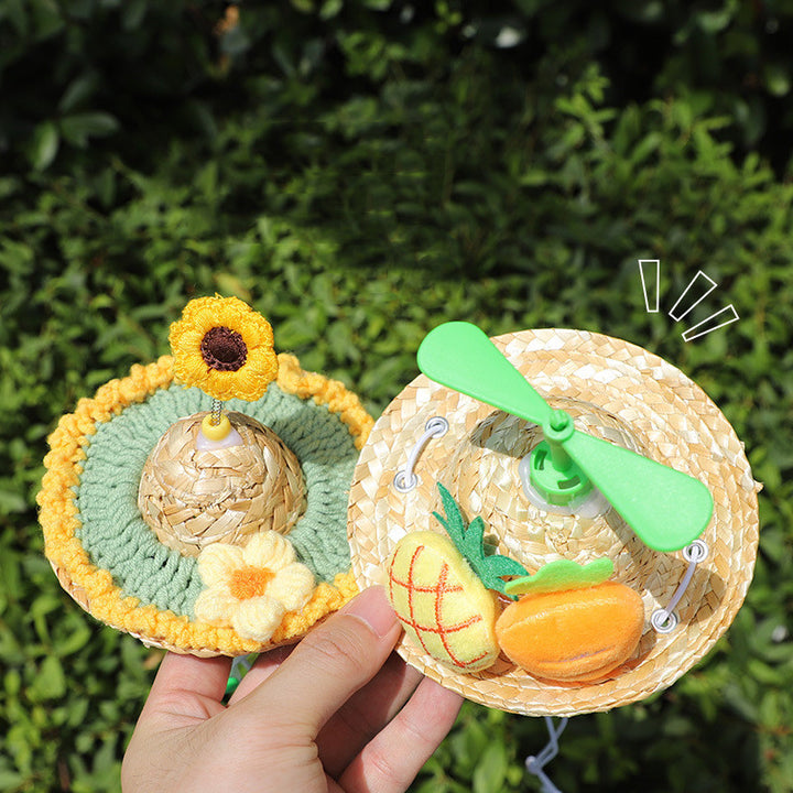 Pet Cute Flower Hat