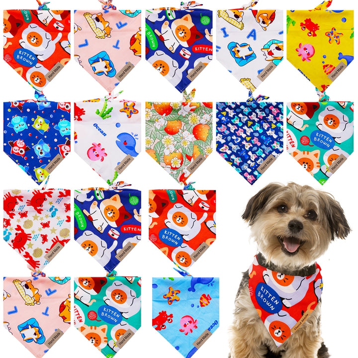 Cute Cartoon Pet Bandana