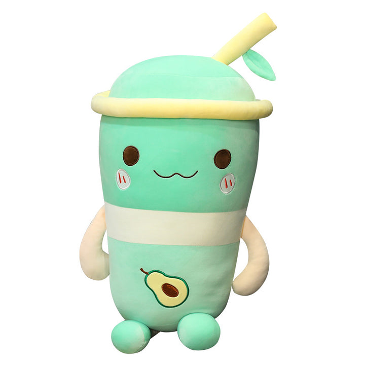 Juice milk tea pillow plush toy