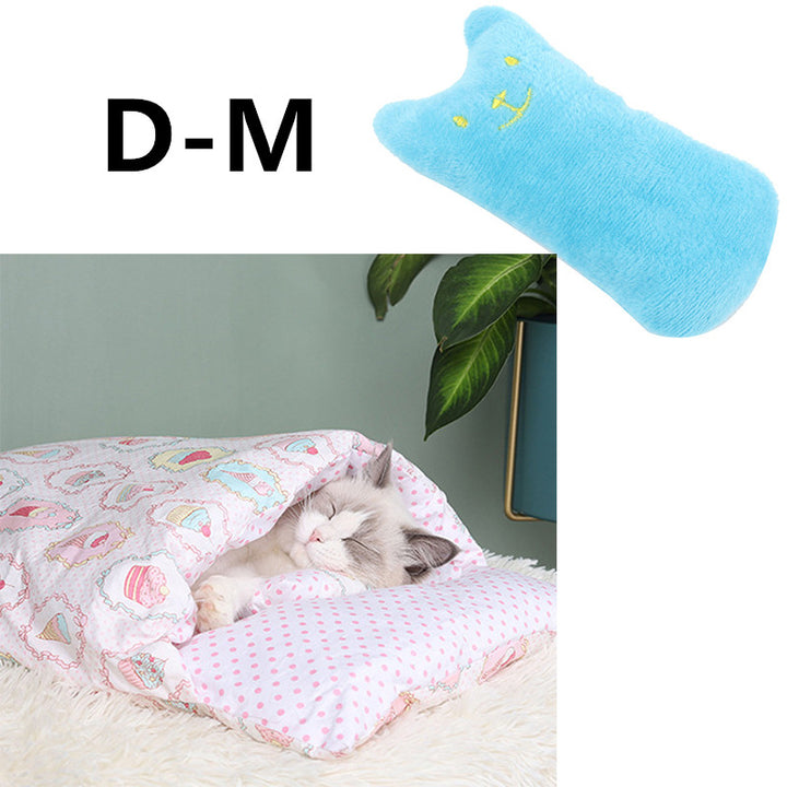 Cat Litter Winter Warm Cat Closed Removable And Washable Quilt