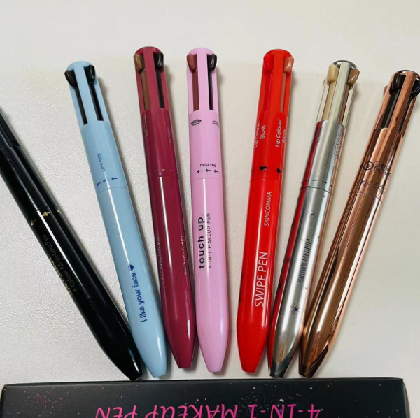 Four In One Eyebrow Pencil Lip Gloss Eyeliner Makeup Pencil