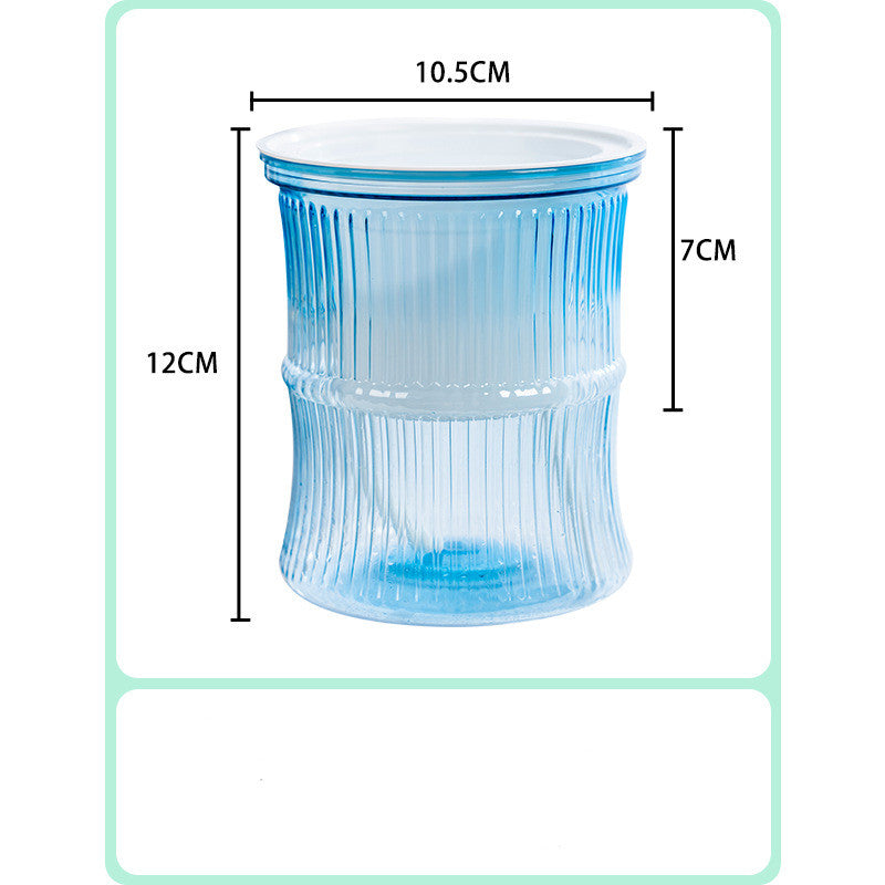 Self Absorbent Transparent Soil Cultivation In Small Pots
