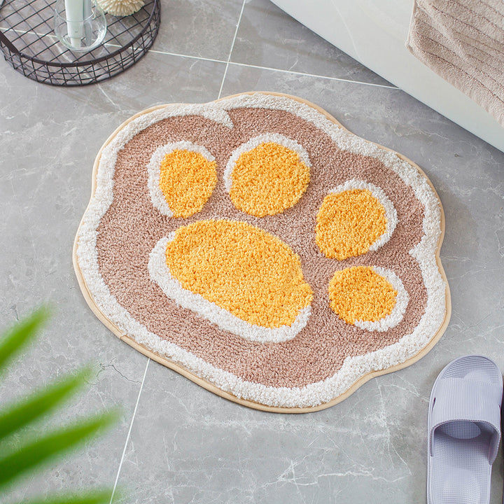 Bathroom non-slip mat absorbent foot pad