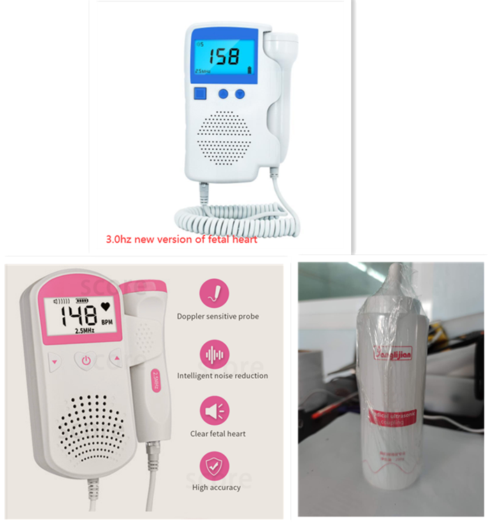 Home Monitor Maternity Fetal Baby Heart Rate Detector