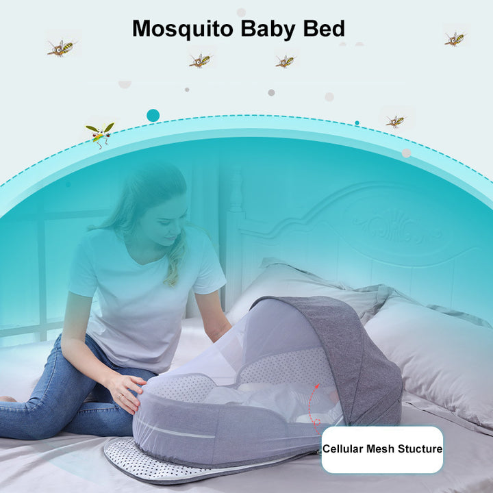 Portable Removable Folding Crib Baby Bed Mommy Bag