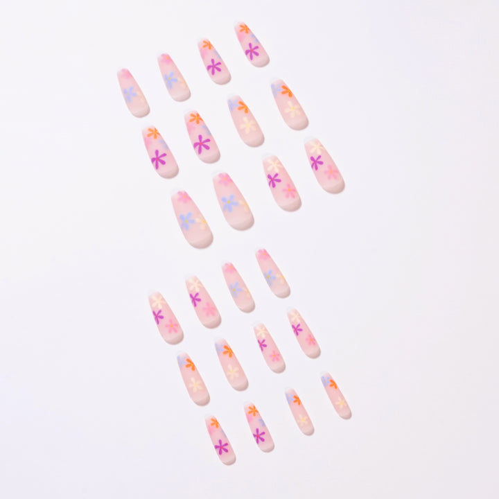 Wear Butterfly Nail Sticker Ballet 24 Pieces