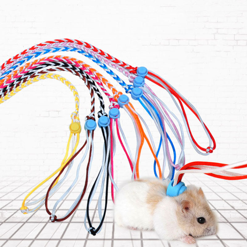 Hamster pull rope hand woven rope