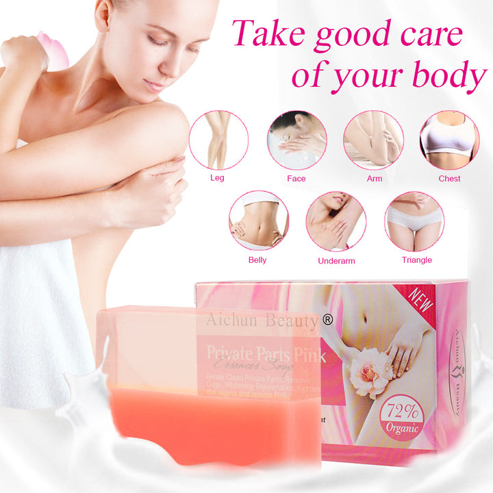 Matte Cleansing Handmade Two-color Soap Care
