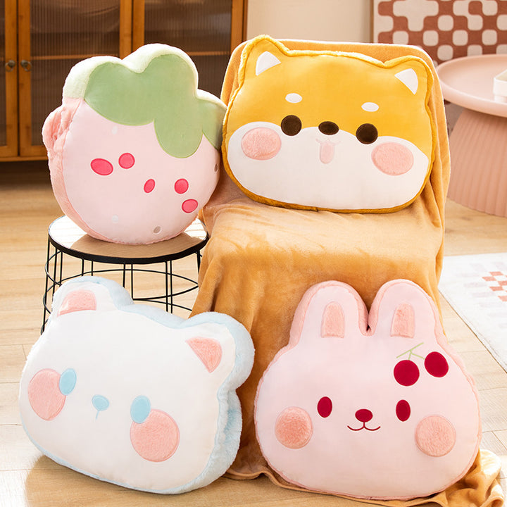 Fashion Lovely Animal Warm Hand Pillow