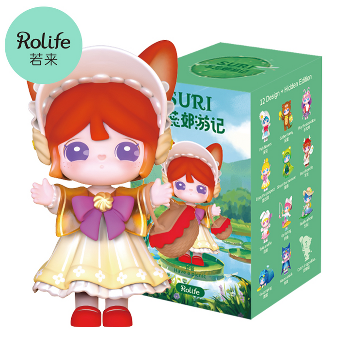Robotime Rolife Suri Blind Box Action Figures Toys Dolls Series Character Model Gift For Children Girl Collectible
