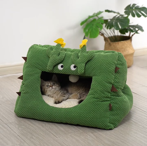 Cartoon Cactus Pet Bed