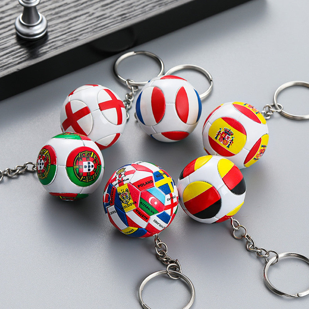 Supplies Small Gifts Wan National Flag Keychain