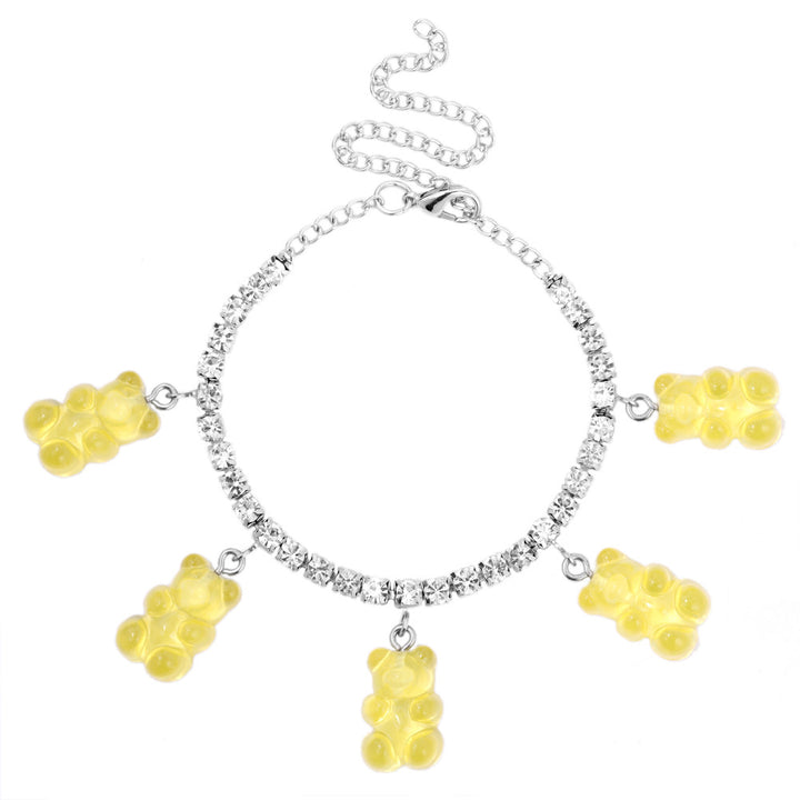Cute Fashion Cartoon Animal Pendant Anklet