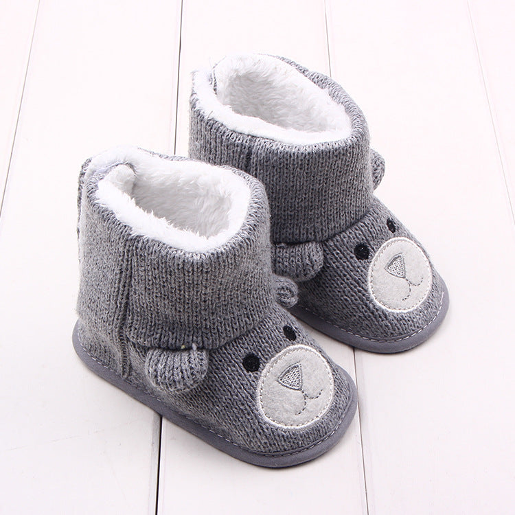 Toddler Cartoon Cotton Boots