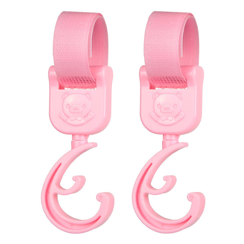 2pcs Baby Stroller Hooks Hiking Buckle