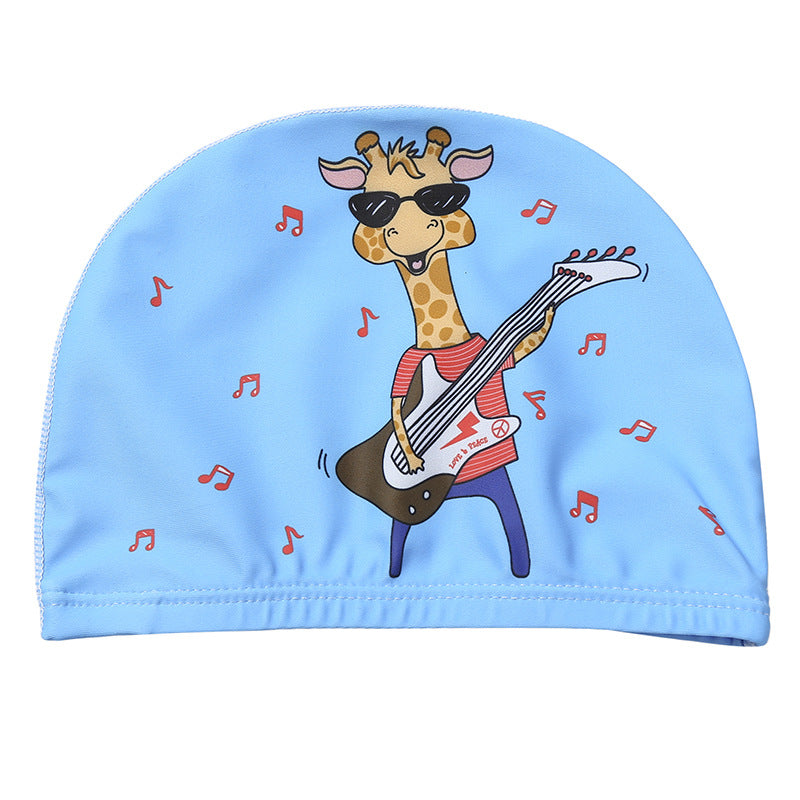 Children's Cartoon Printed Swimming Hat