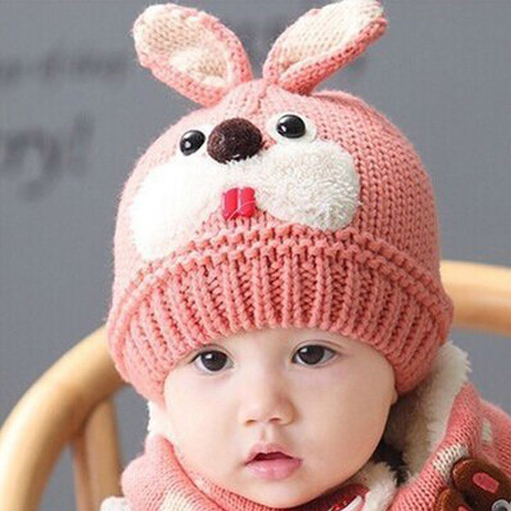 Baby Wool Bunny Beanie