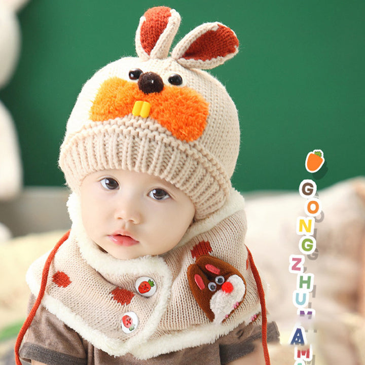 Baby Wool Bunny Beanie