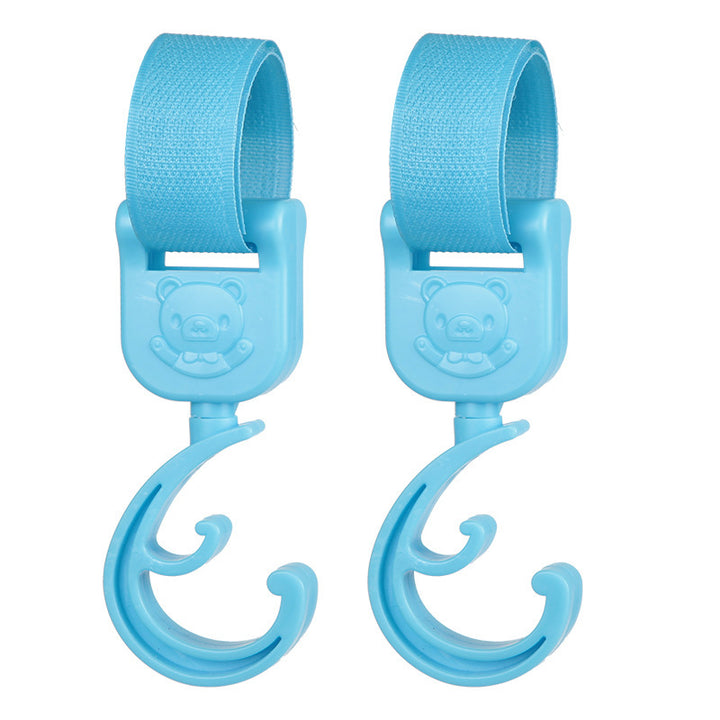 2pcs Baby Stroller Hooks Hiking Buckle