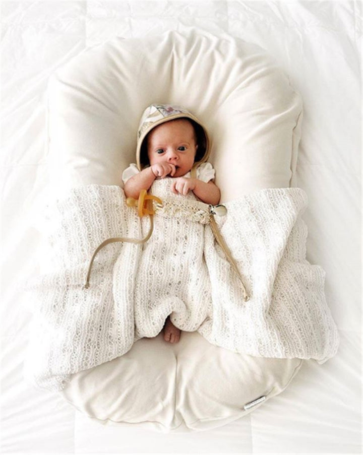 Baby Nest Bed Crib Newborn Baby Nest Cot Cribs Infant Portable Cotton Crib Travel Cradle Cushion