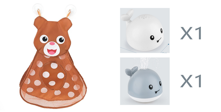 Baby Bathroom Electric Induction Whale Spray Toy