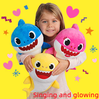 Cute Shark Plush Pillow For Children