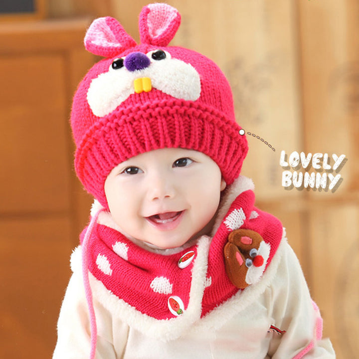 Baby Wool Bunny Beanie