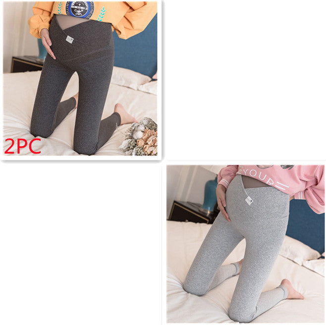 Casual Pregnant Women Low Waist Thin Leggings