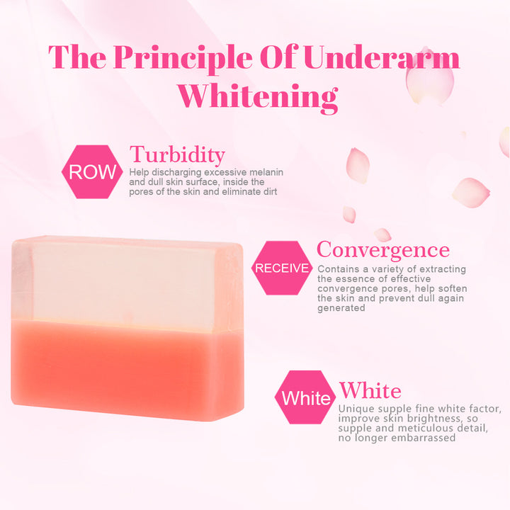 Matte Cleansing Handmade Two-color Soap Care