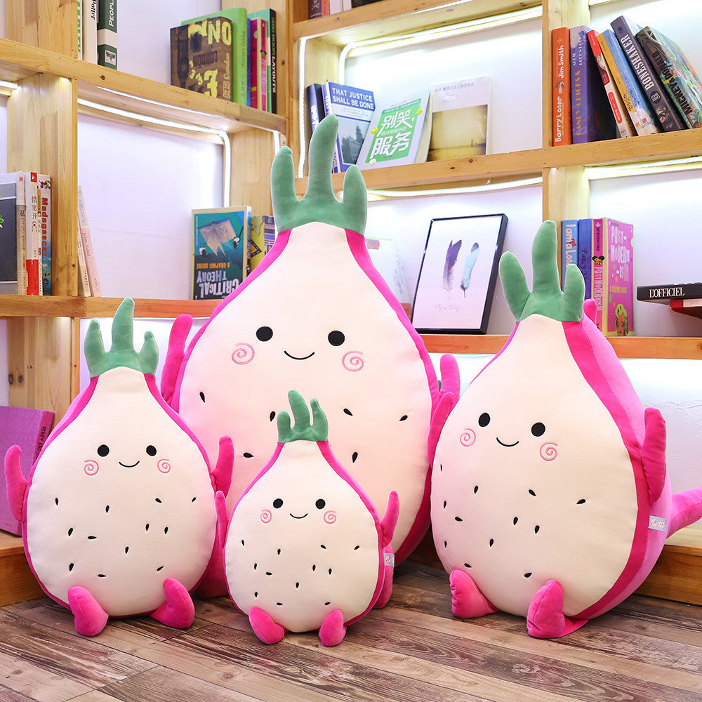 Cute dragon fruit pillow plush toy