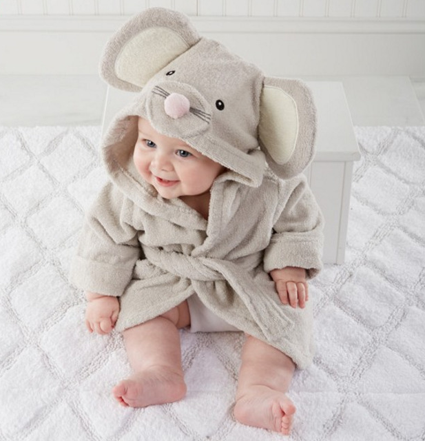 Cartoon Baby Hooded Towel