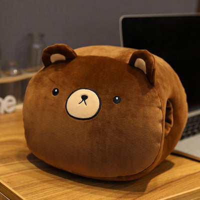 Hand Warming Plush Cute Nap Pillow Office
