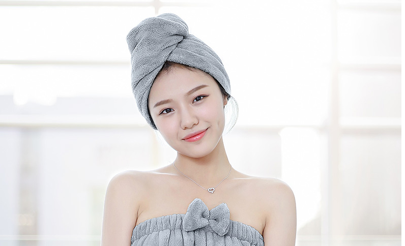 Female cute speed hair towel towel turban