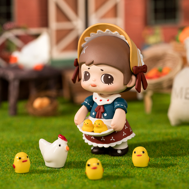 Robotime Rolife Yoola Pastora Dolls Action Figure Toys Farmer Figure Desktop Model Blind Box Children Girlfriend Birthday Gift