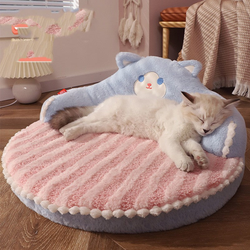 Winter Pet Bed Cat Sleeping Nest