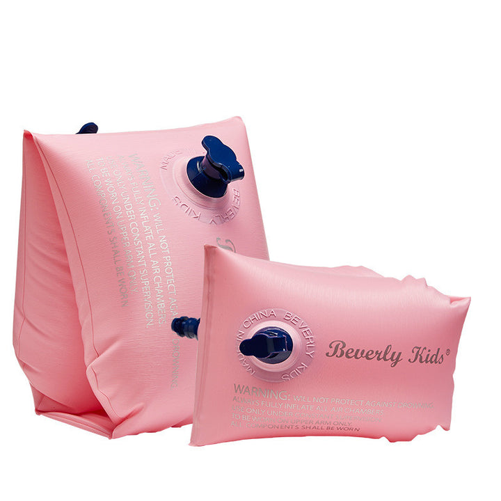 Child Inflatable Safety Arm Ring With Double Airbag