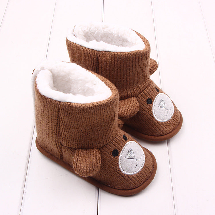 Toddler Cartoon Cotton Boots