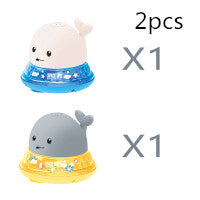 Baby Bathroom Electric Induction Whale Spray Toy