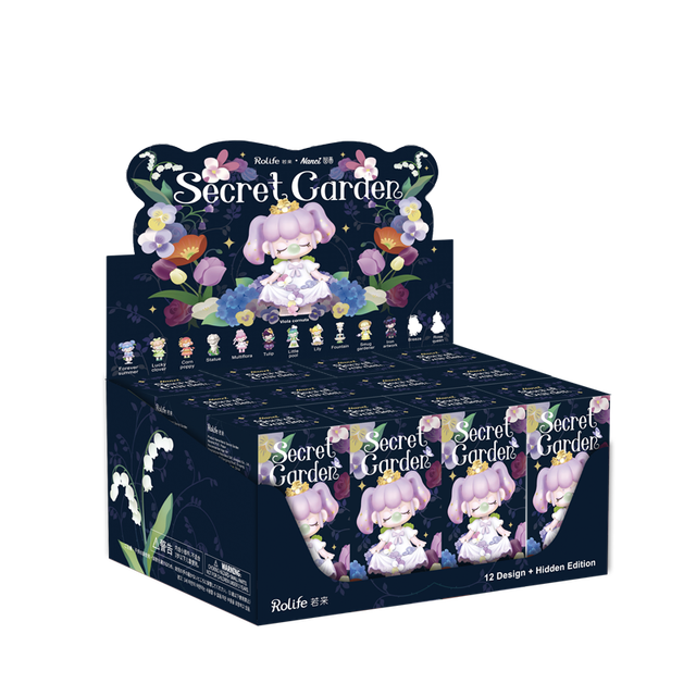 Robotime Rolife Nanci Secret Garden Series Blind Box Brand Designer Dolls Action Anime Figure Toys Elfin Children Gift