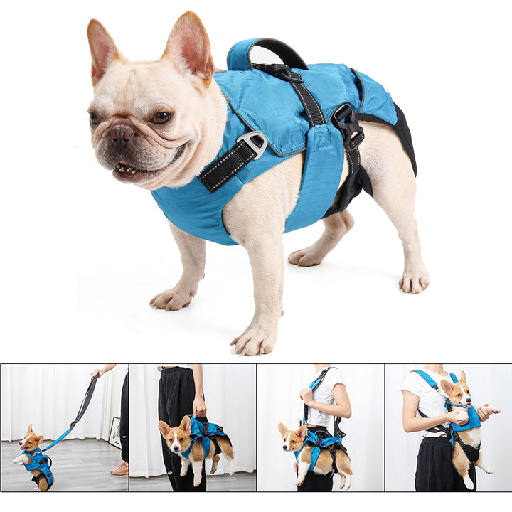 Multifunctional Pet Backpack Chest Back