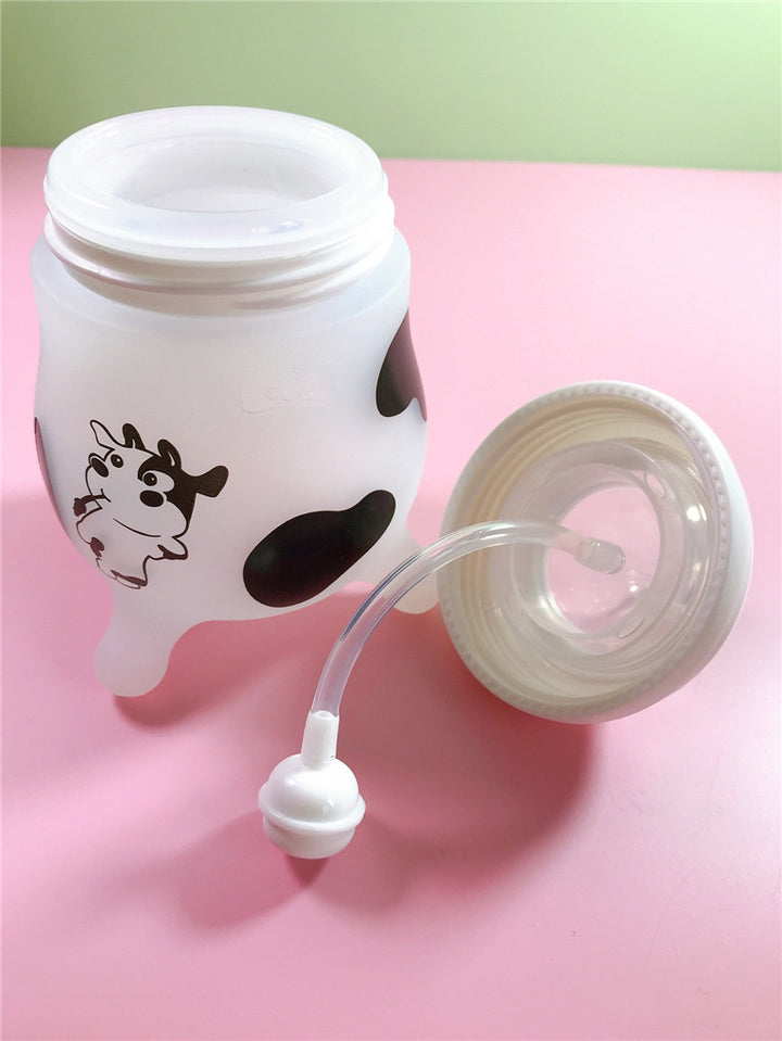 Wide Caliber Baby Silicone Feeding Bottle