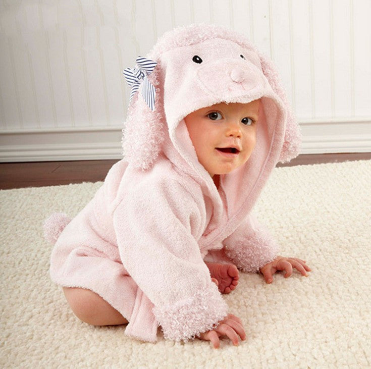 Cartoon Baby Hooded Towel