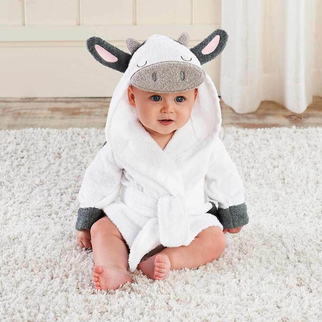 Cartoon Baby Hooded Towel